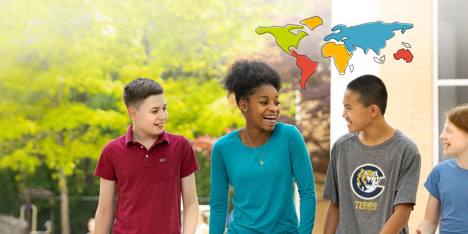 A cast of characters to reflect the world itself